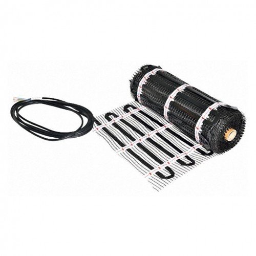 Grindinio šildymo tinklelis Warmset BLACK, 150W, 0,5x3m. (1,5 m²)